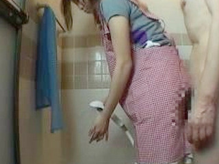 Taboo Family Affair - DIL Gets FIL's Dick in the Bathroom