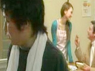 Sexy J-Porn Schoolgirl Fucks Father in Steamy Nippon Romp